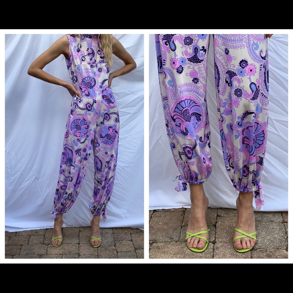 Vintage 60s jumpsuit, made in France